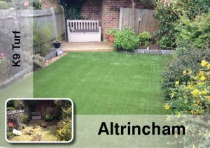 Artificial grass in Knutsford