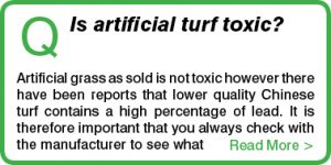 Is artificial turf toxic